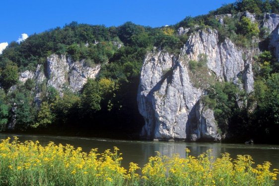 Donaudurchburh bei Weltenburg Donaudurchburh bei Weltenburg